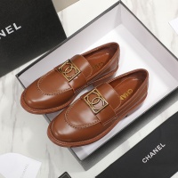 $98.00 USD Chanel Leather Shoes For Women #1266981