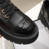 $98.00 USD Chanel Leather Shoes For Women #1266986