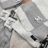 $72.00 USD Chanel Hat and Scarf and Glove Set #1269102