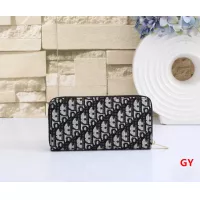 $19.00 USD Christian Dior Wallets For Women #1273070