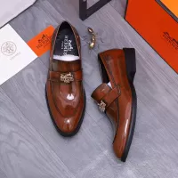 $85.00 USD Hermes Leather Shoes For Men #1273696