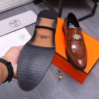$85.00 USD Hermes Leather Shoes For Men #1273696