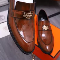 $85.00 USD Hermes Leather Shoes For Men #1273696