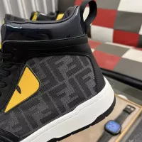 $80.00 USD Fendi High Tops Casual Shoes For Men #1274153