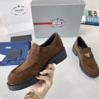 $98.00 USD Prada Leather Shoes For Women #1274406