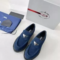 $98.00 USD Prada Leather Shoes For Men #1274409