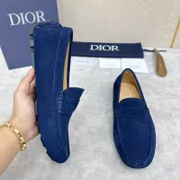 $130.00 USD Christian Dior Leather Shoes For Women #1274459