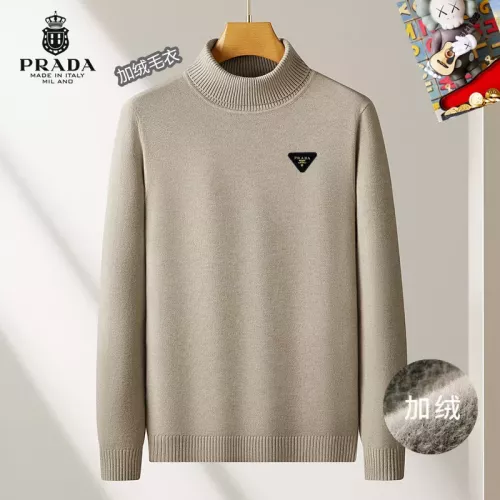 Prada Sweater Long Sleeved For Men #1277471 $48.00 USD, Wholesale Replica Prada Sweater