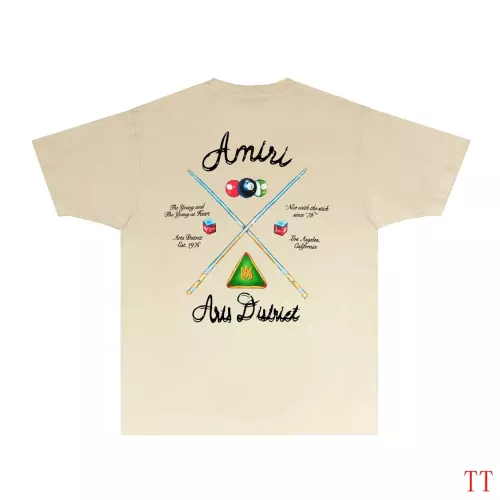 Amiri T-Shirts Short Sleeved For Unisex #1278237 $32.00 USD, Wholesale Replica Amiri T-Shirts