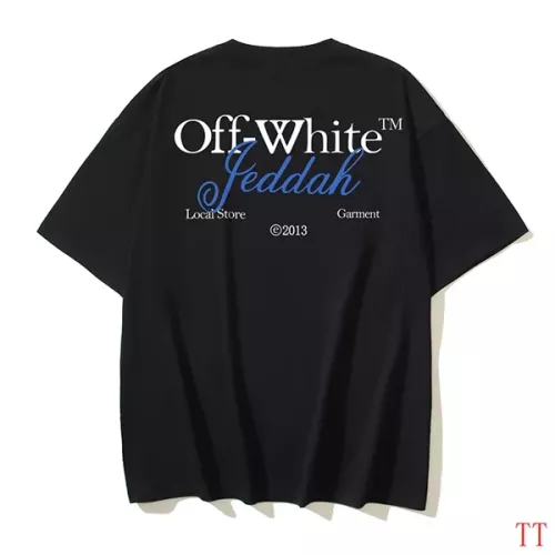 Off-White T-Shirts Short Sleeved For Unisex #1278399 $29.00 USD, Wholesale Replica Off-White T-Shirts