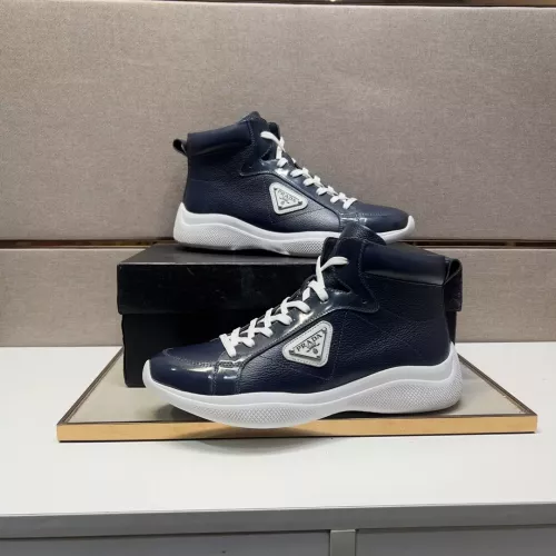 Prada High Top Shoes For Men #1284682
