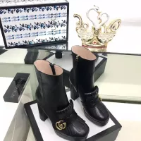 $125.00 USD Gucci Boots For Women #1275744