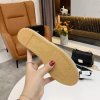 $72.00 USD Chanel Flat Shoes For Women #1276171