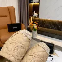 $82.00 USD Chanel Flat Shoes For Women #1276176