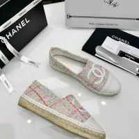 $72.00 USD Chanel Flat Shoes For Women #1276195