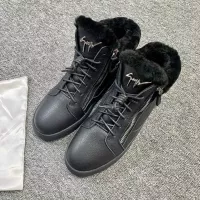 $102.00 USD Giuseppe Zanotti High Tops Shoes For Men #1276329