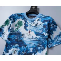 $25.00 USD Louis Vuitton LV T-Shirts Short Sleeved For Men #1277743