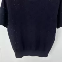 $80.00 USD Louis Vuitton LV Sweaters Short Sleeved For Women #1280006