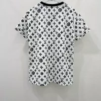 $64.00 USD Louis Vuitton LV T-Shirts Short Sleeved For Women #1280050