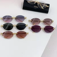 $42.00 USD Cartier AAA Quality Sunglassess #1281973