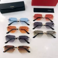 $60.00 USD Cartier AAA Quality Sunglassess #1281982