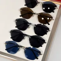 $68.00 USD Cartier AAA Quality Sunglassess #1282037