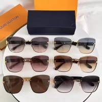 $60.00 USD Louis Vuitton AAA Quality Sunglasses #1283352