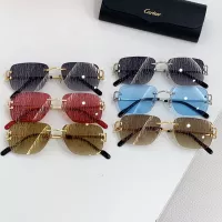 $45.00 USD Cartier AAA Quality Sunglassess #1283986