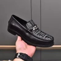 $92.00 USD Fendi Leather Shoes For Men #1284242