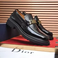 $125.00 USD Christian Dior Leather Shoes For Men #1284266