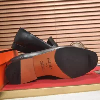 $96.00 USD Hermes Leather Shoes For Men #1284356
