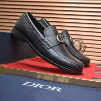 $98.00 USD Christian Dior Leather Shoes For Men #1284358
