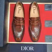 $112.00 USD Christian Dior Leather Shoes For Men #1284367
