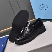 $100.00 USD Prada Leather Shoes For Men #1284427