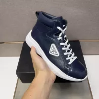 $102.00 USD Prada High Top Shoes For Men #1284682