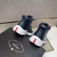 $102.00 USD Prada High Top Shoes For Men #1284682