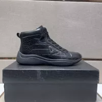 $102.00 USD Prada High Top Shoes For Men #1284685