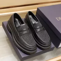 $98.00 USD Christian Dior Leather Shoes For Men #1285197