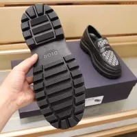 $98.00 USD Christian Dior Leather Shoes For Men #1285198