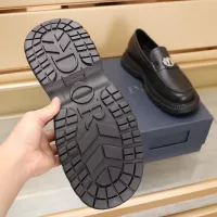 $102.00 USD Christian Dior Leather Shoes For Men #1285205
