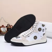 $80.00 USD Fendi High Tops Casual Shoes For Men #1285253