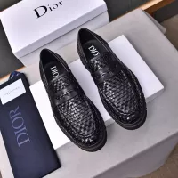 $112.00 USD Christian Dior Leather Shoes For Men #1285335
