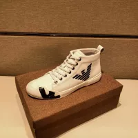 $80.00 USD Armani High Tops Shoes For Men #1285409
