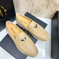 $102.00 USD Prada Leather Shoes For Men #1285514