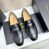 $102.00 USD Prada Leather Shoes For Men #1285517