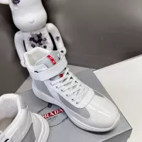 $122.00 USD Prada High Top Shoes For Men #1285539