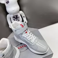 $122.00 USD Prada High Top Shoes For Men #1285541