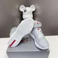 $122.00 USD Prada High Top Shoes For Men #1285541