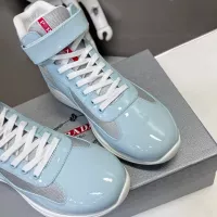 $122.00 USD Prada High Top Shoes For Men #1285543