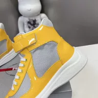 $122.00 USD Prada High Top Shoes For Women #1285546